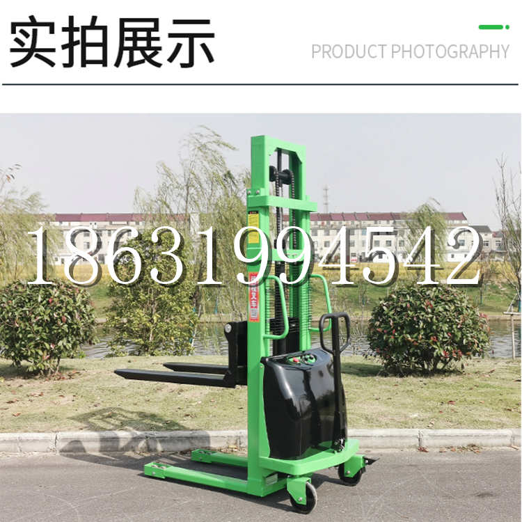 竹东镇电动叉车堆高车液压铲车电瓶1吨2吨站驾步行式小型全自动叉车
